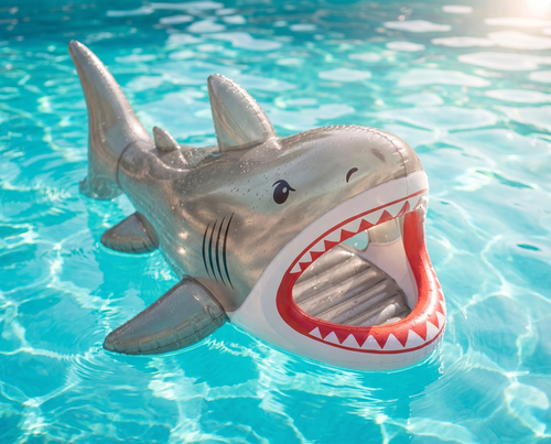Shark-floatie